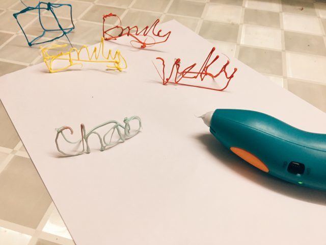 Emily's first 3D names